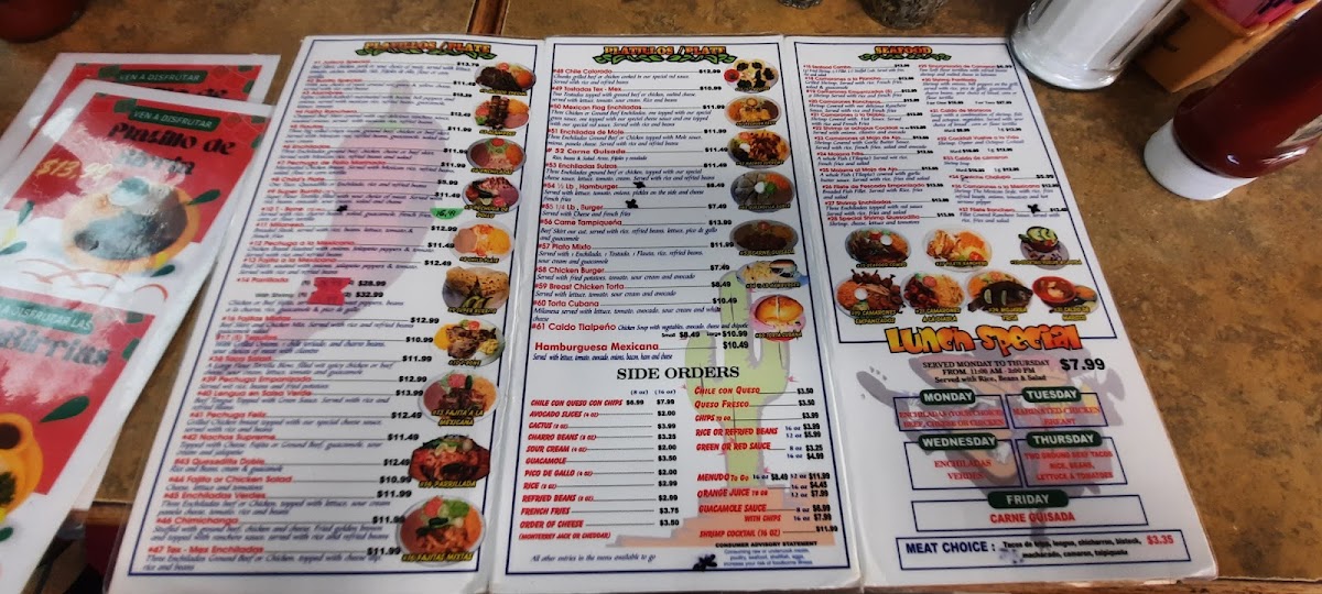 Taqueria Los Jaliscienses Menu - Image 2
